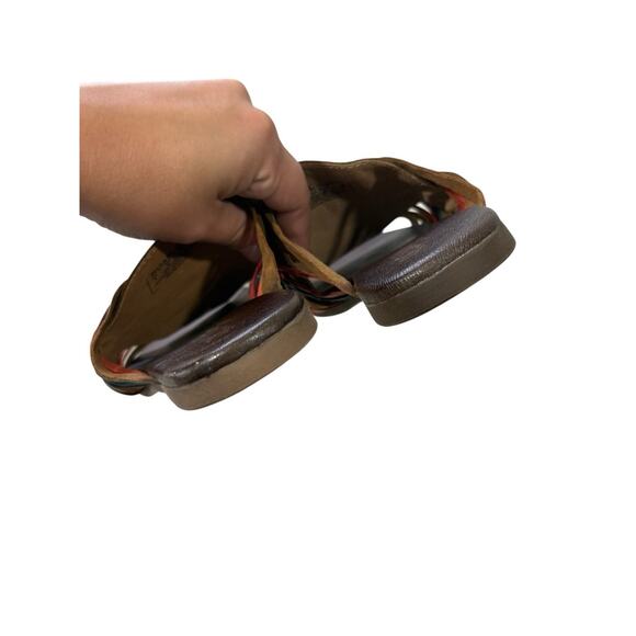 ROAN by Bed Stu Marilee Slide Multi Color Leather Strappy Slide Sandal 9.5 READ - Picture 7 of 13